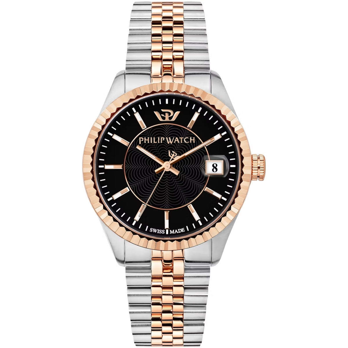 Orologio Philip Watch Caribe Acciaio Placcato oro Rosa R8253597085