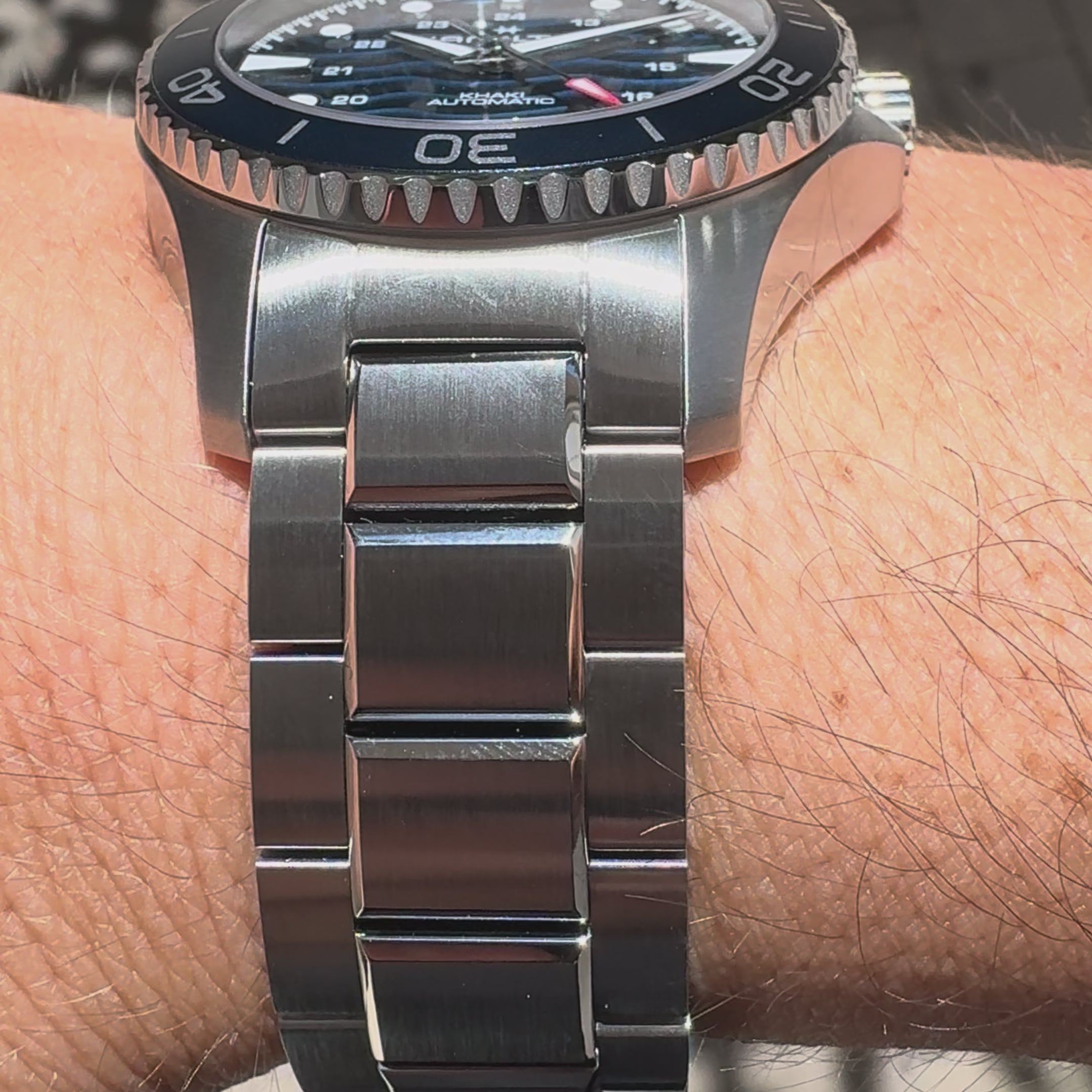 Reloj Hombre Hamilton Khaki Navy Scuba Automático 40 mm Azul H82425140