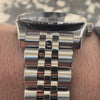 Tissot PR516 Powermatic 80 Men's Steel Watch with Black Dial