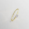 Swarovski Dextera Rigid Bracelet in Yellow Gold Plated