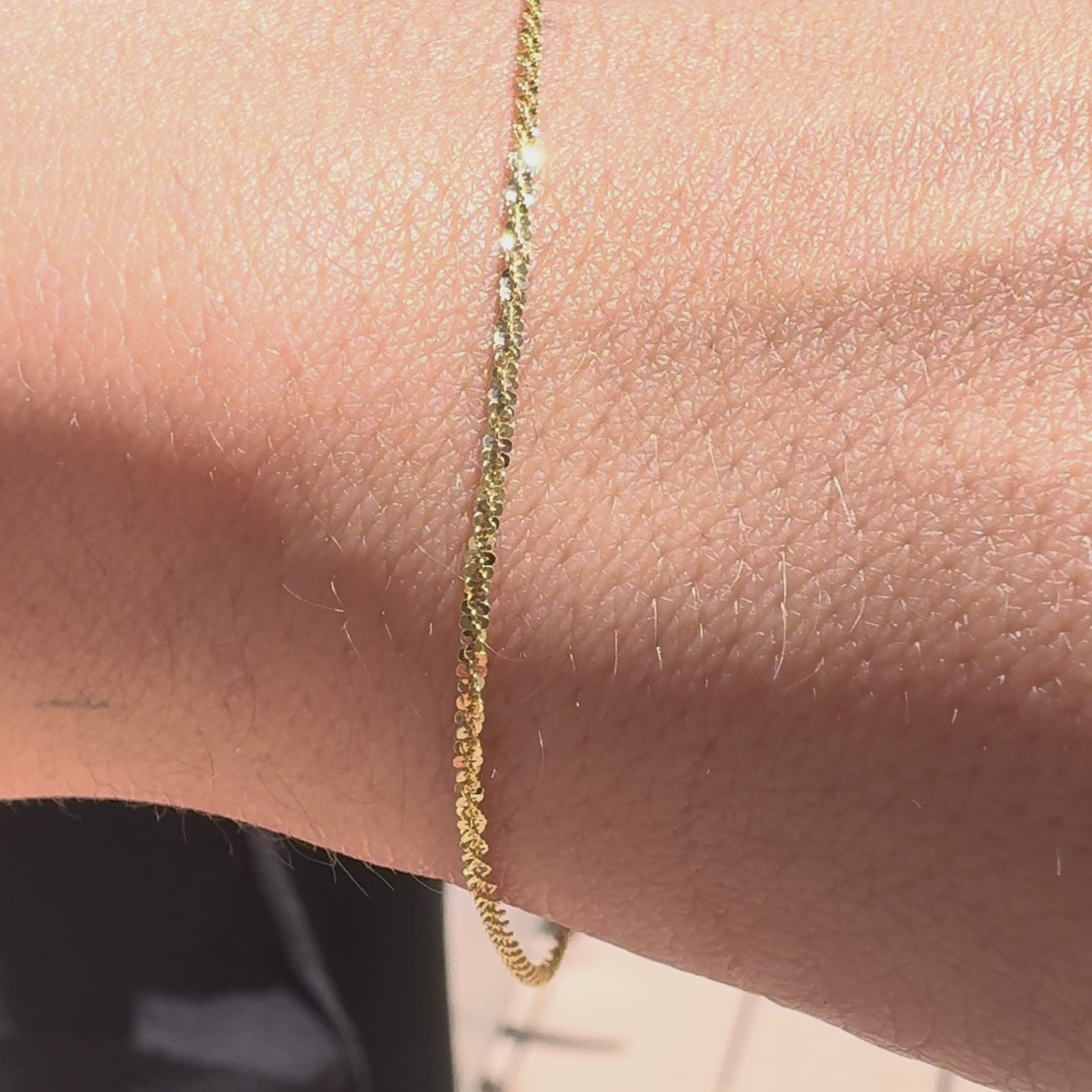 Bracciale Stroili Colette Oro Giallo 9 KT Maglia Criss-cross 1436814