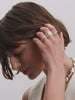 Pandora Be Love Heart Band Ring in Silver