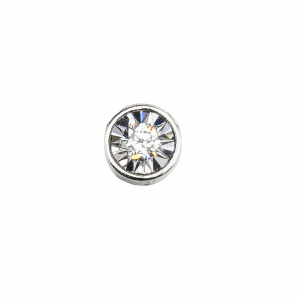 Charm Elements Specchio In Oro Bianco E Diamante ECF13135.005
