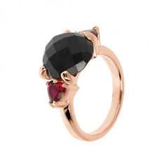 Anillo Bronzallure Felicia en Golden Rose con Circonitas -