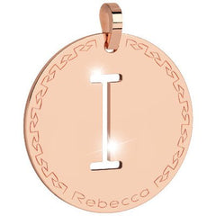 Rebecca Charm Mi Alfabeto Inicial Letra Grande I Rosado