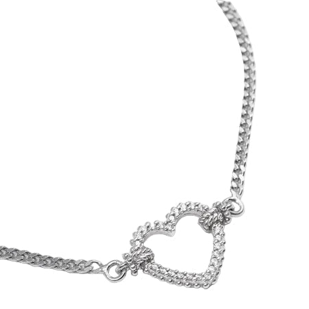 Bracciale Nove25 in Argento Tight Love con Cuore N25BRA00373-17