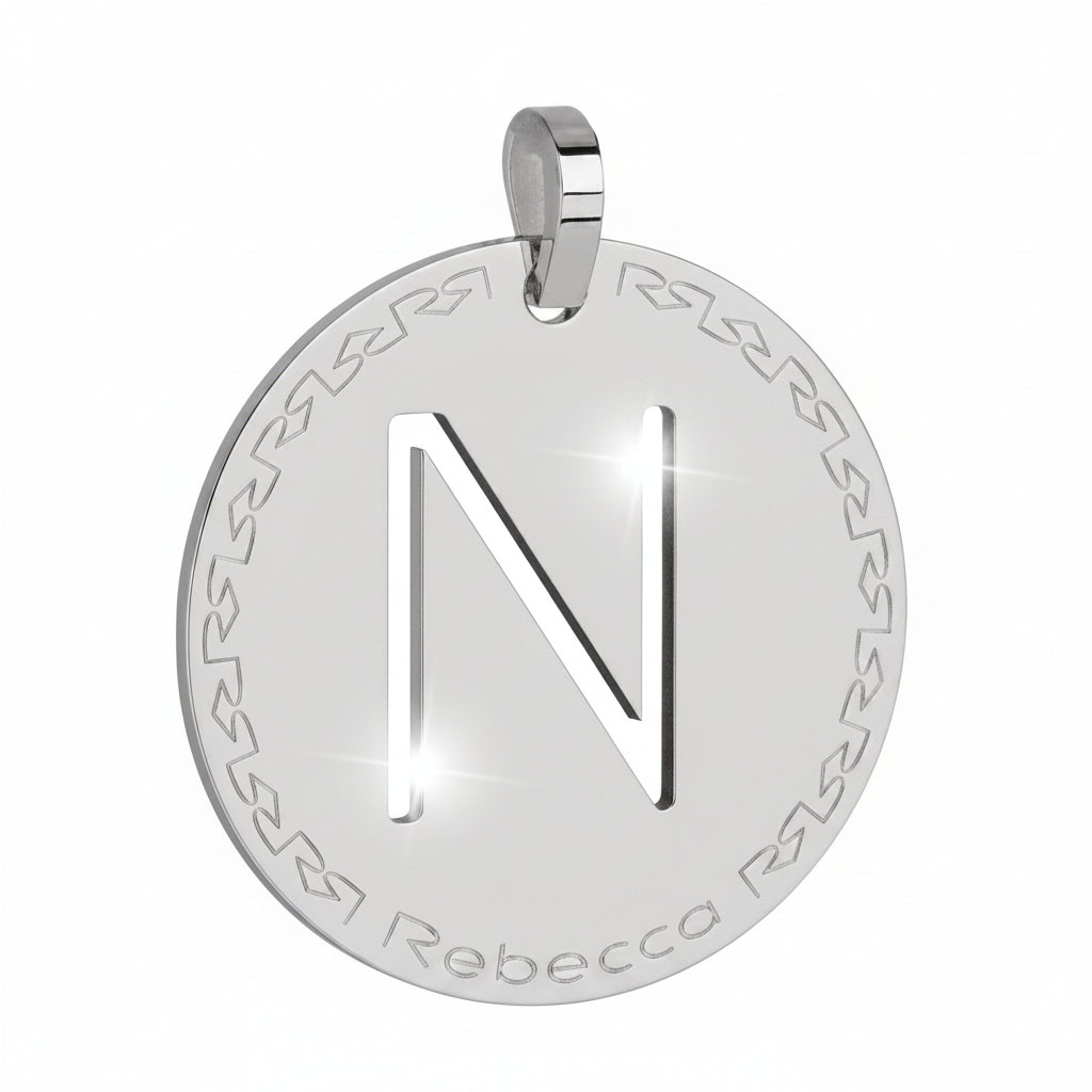 Rebecca Charm My Alphabet Initial Large Letter N