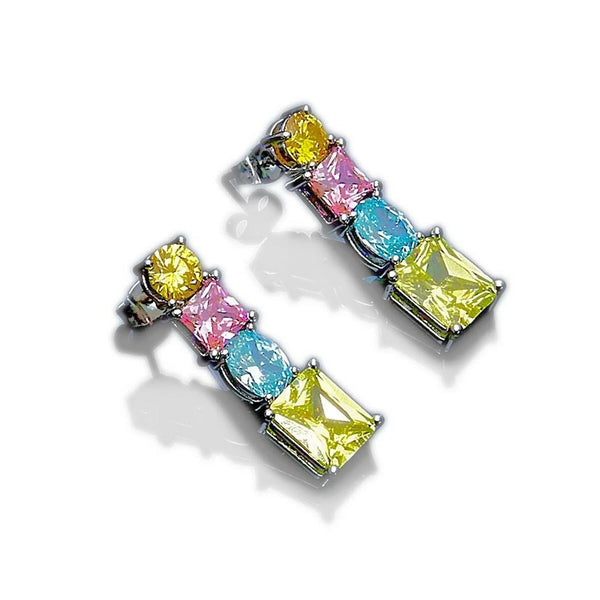 Orecchini Chiara Ferragni pendenti Princess Rainbow J19AVS03
