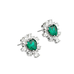Chiara Ferragni Emerald Earrings