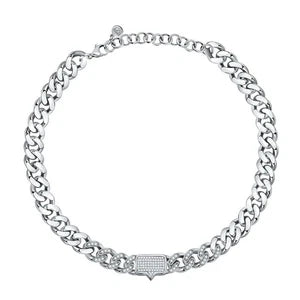 Chiara Ferragni Bossy Chain Groumette Necklace