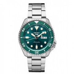 Seiko 5 Automatic Sports Watch with Green Dial SRPD61K1