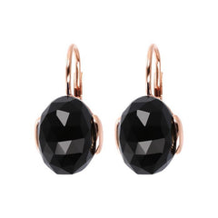 Bronzallure Earrings in Golden Rosè and Natural Stones