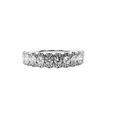 Anillo de eternidad Giorgio Visconti con diamantes de talla brillante, 0,64 ct.